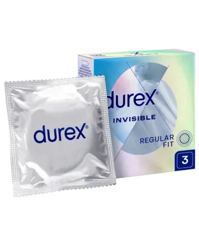 Durex Invisible prezerwatywy supercienkie 3 sztuki zdjęcie