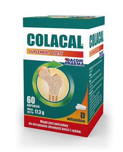Colacal, 60 kaps. na zdrowe i mocne kości cena, opinie, właściwości zdjęcie