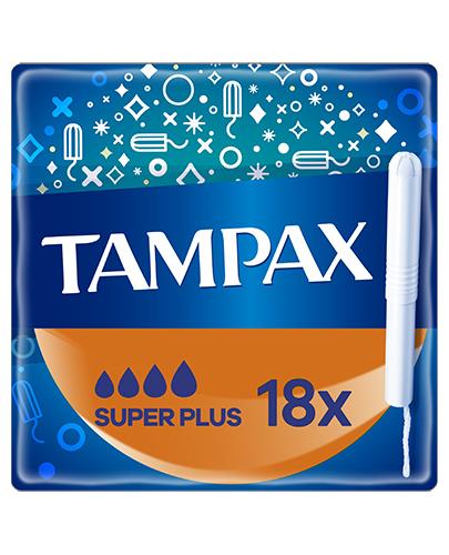 Tampax Super Plus, Tampony z aplikatorem, 18 sztuk zdjęcie