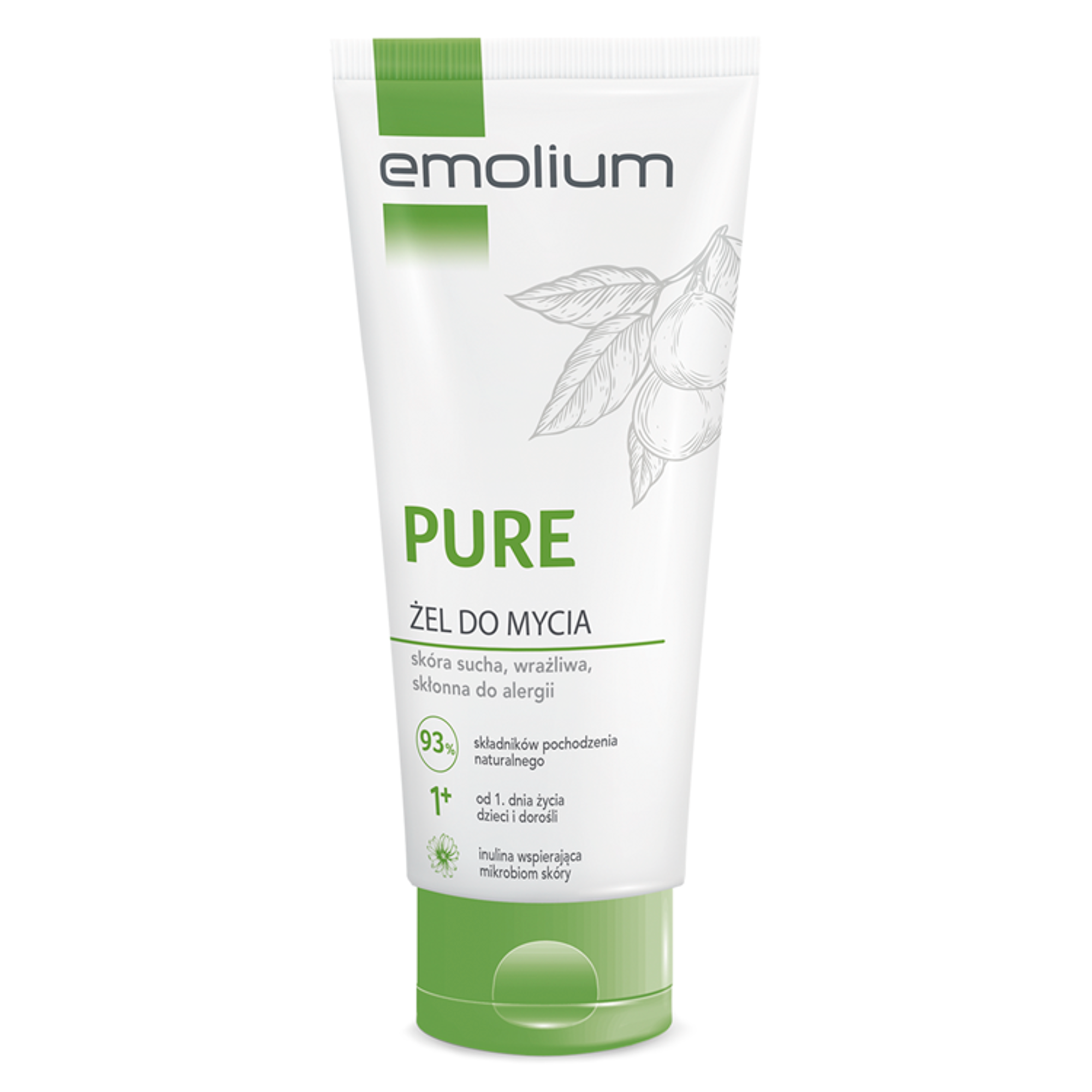 Emolium Pure żel do mycia - 200 ml - cena, opinie, właściwości  zdjęcie