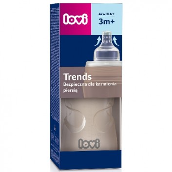 LOVI Butelka Trends Beige, 250 ml 