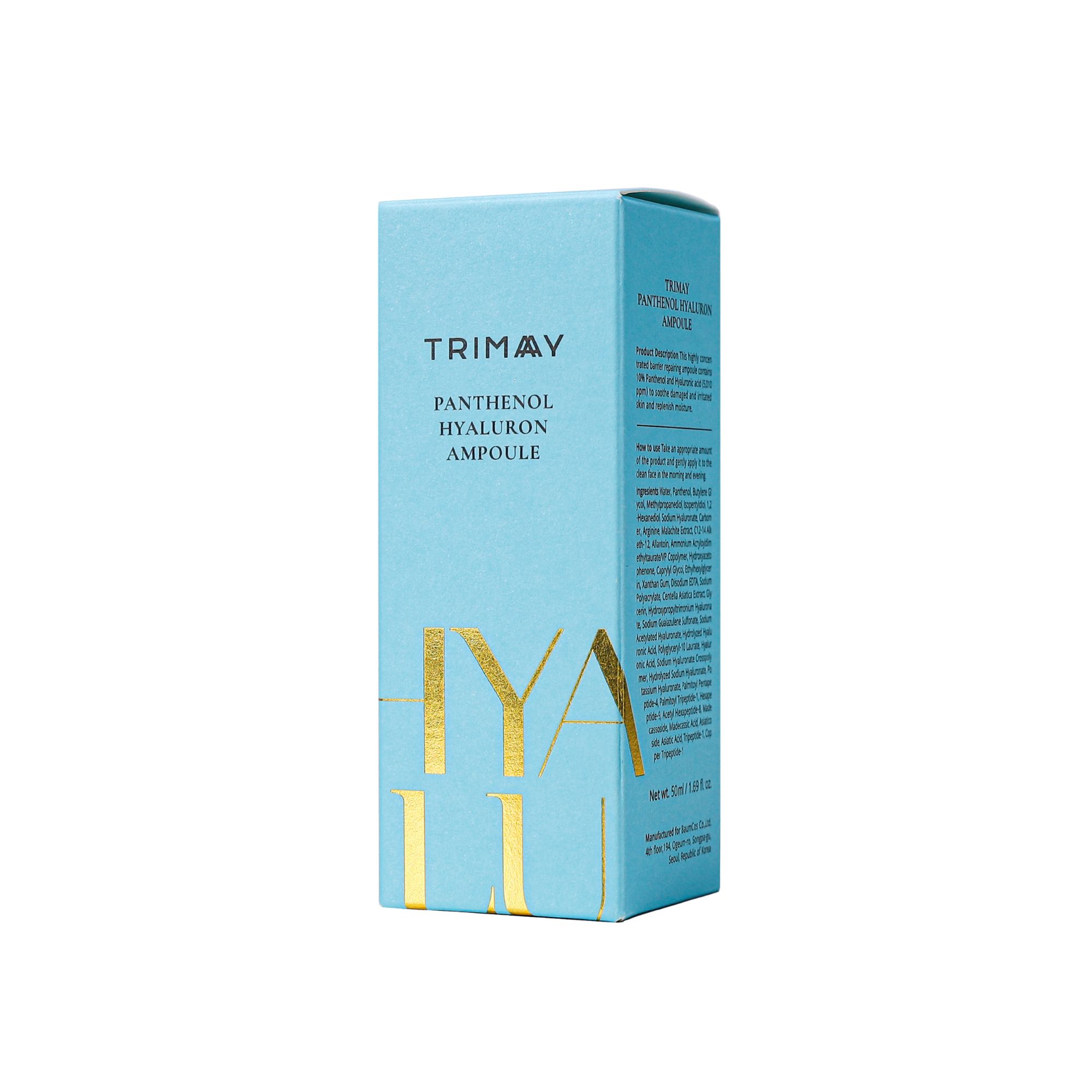 Trimay, ampułka z Pantenolem i Kwasem Hialuronowym, 50 ml