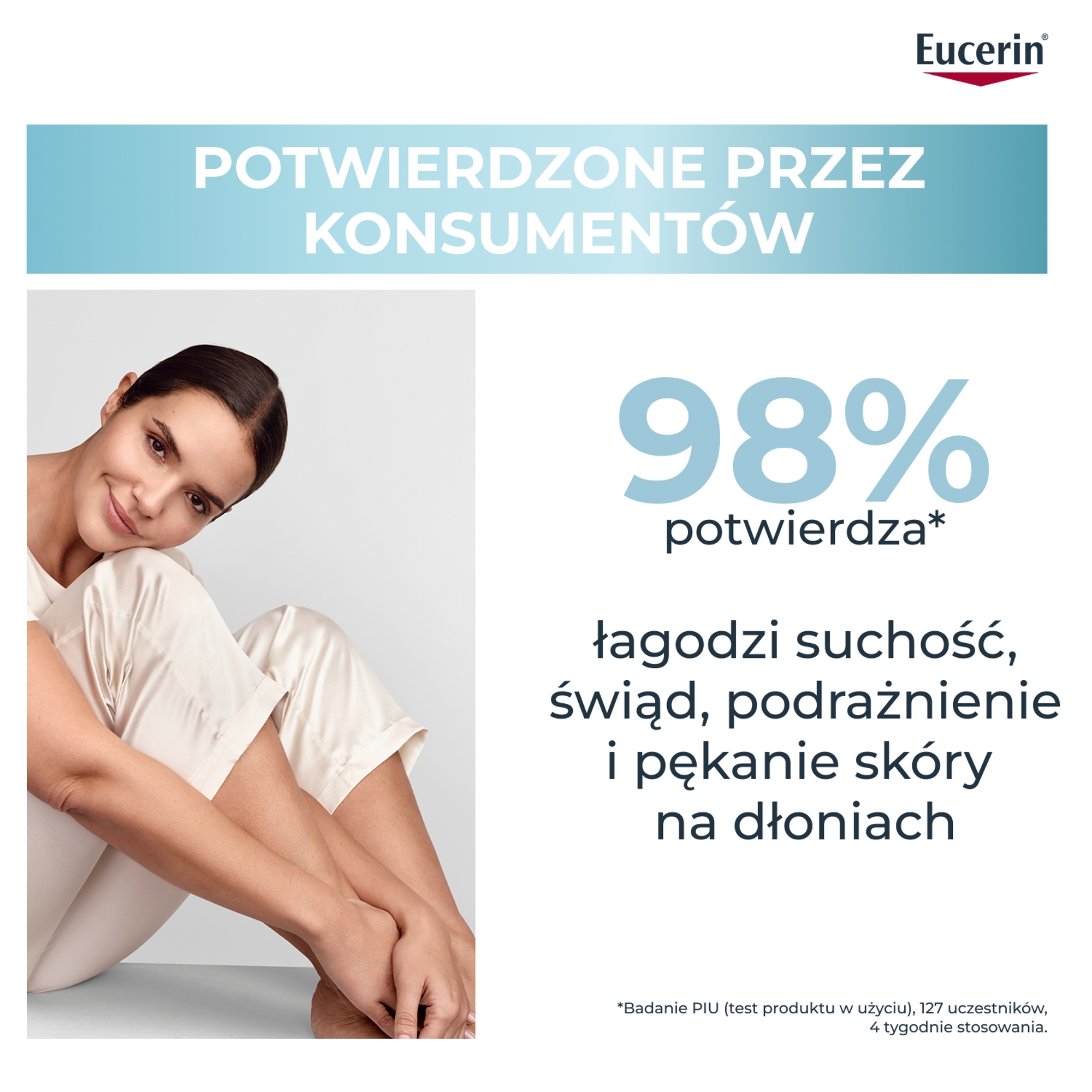Eucerin Atopicontrol Krem do rąk kojący, swędząca, bardzo sucha, atopowa skóra, 75 ml
