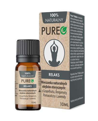 PUREO Relaks, mieszanka naturalnych olejków eterycznych, 10 ml zdjęcie