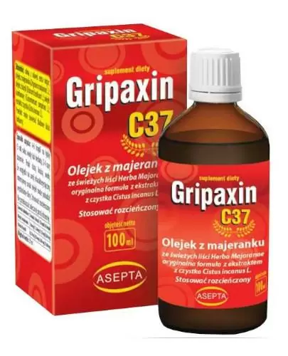 Gripaxin C37 olejek z majeranku krople 100 ml zdjęcie