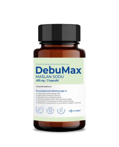 Diather, DebuMax Maślan Sodu, kapsułki, 60 sztuk zdjęcie
