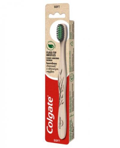 Colgate Bamboo Charcoal Soft Szczoteczka do zębów - 1 szt. - cena, opinie, właściwości  zdjęcie