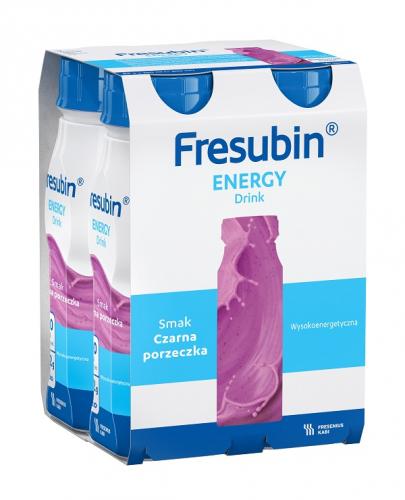 FRESUBIN ENERGY DRINK, o smaku czarnej porzeczki, 4 x 200 ml zdjęcie