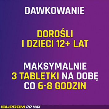 Ibuprom RR Max (Ibuprom RR), 400 mg, tabletki powlekane, 48 sztuk