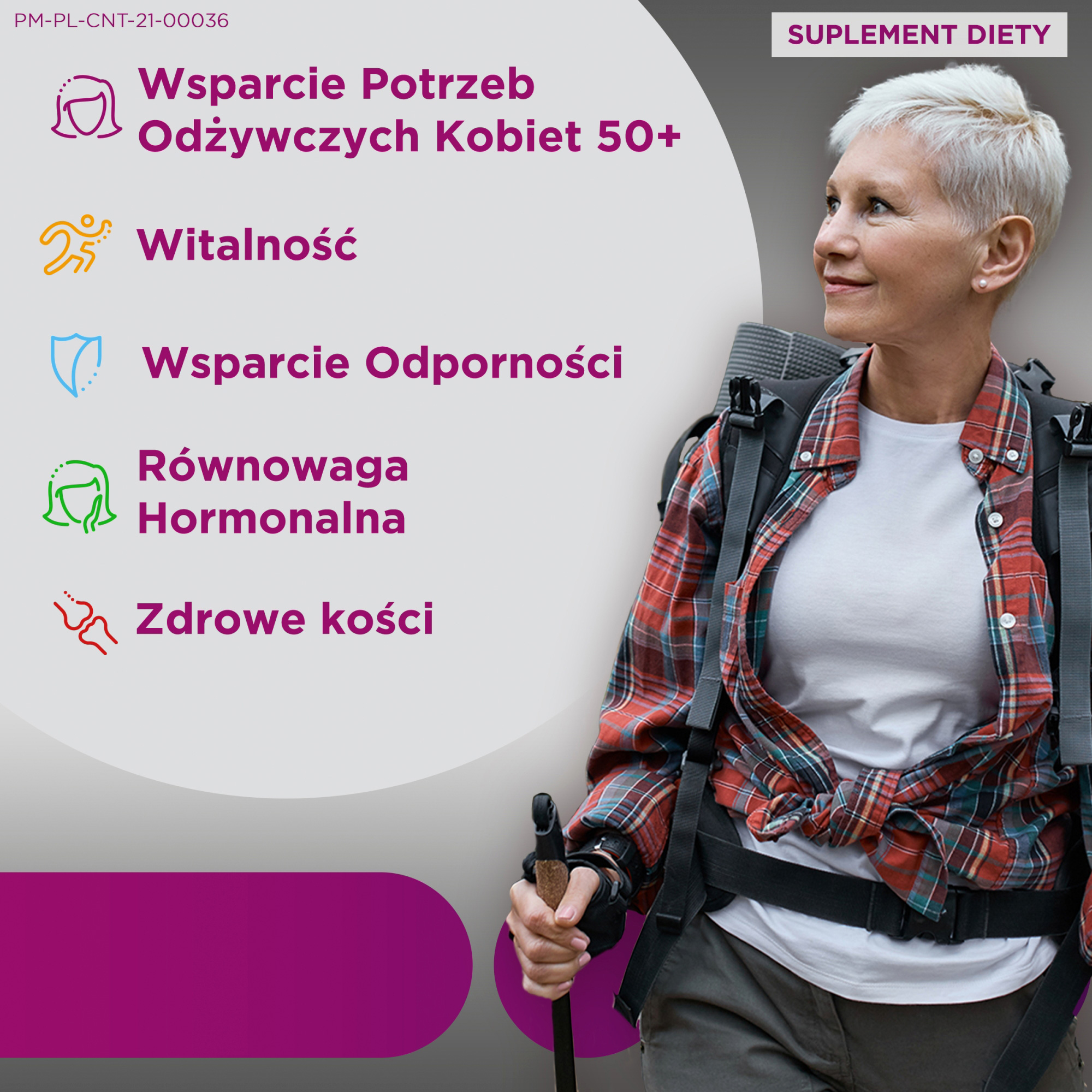 Centrum WOMAN 50+ 30 tabletek