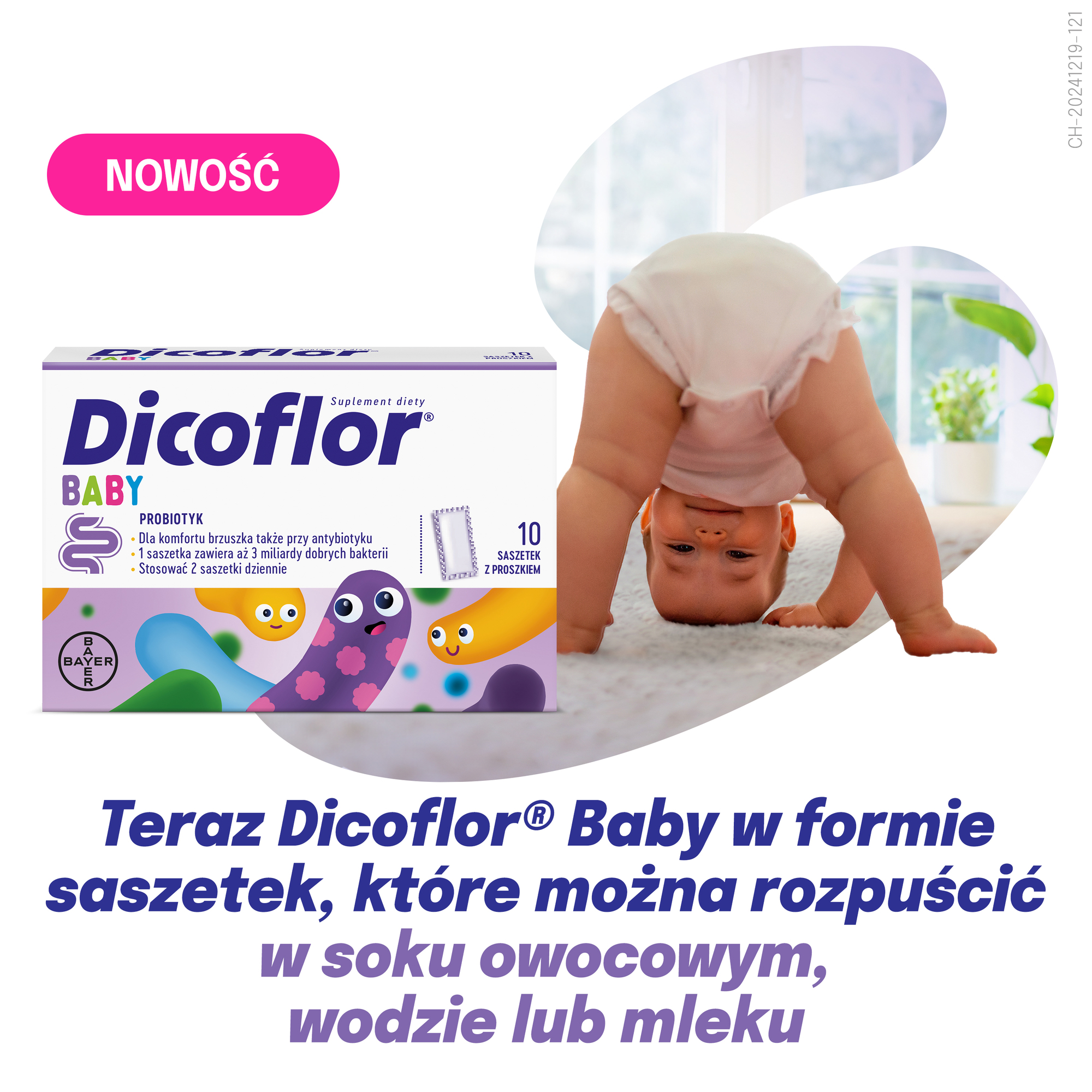 Dicoflor Baby saszetki, 10 sztuk