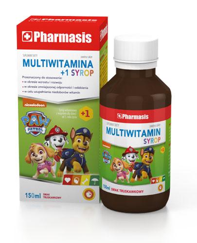 PHARMASIS Multiwitamina 1+ Syrop - 150 ml - Na wzmocnienie - cena, opinie, dawkowanie zdjęcie