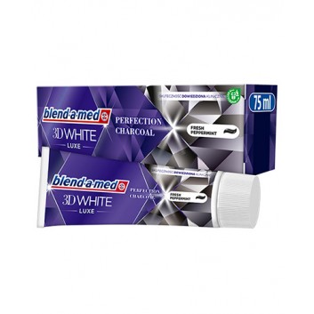 Blend-a-med Pasta 3D White Luxe Charcoal, 75 ml