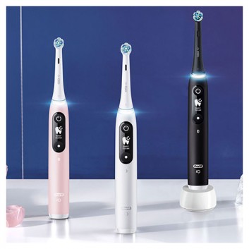 Oral-B iO Series 6 Black Lava Szczoteczka elektryczna z technologią magnetyczną iO, 1 sztuka