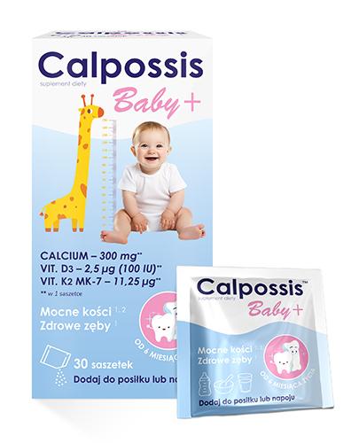 Darmowa Apteczka, Calpossis Baby+, proszek, 30 saszetek zdjęcie