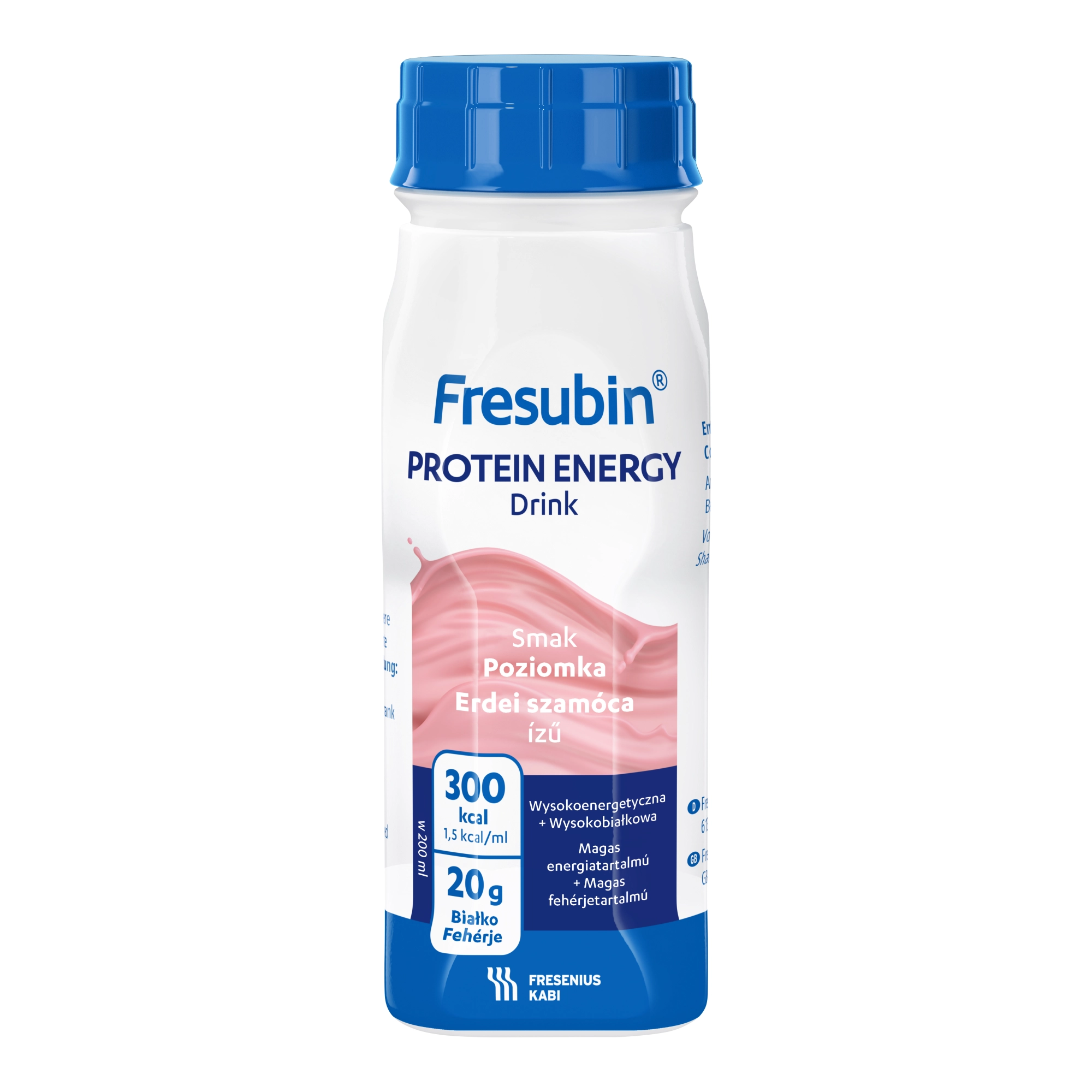 Fresubin, Protein Energy drink o smaku poziomkowym, 4 x 200 ml zdjęcie