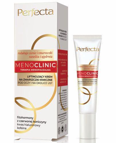 PERFECTA Menoclinic Liftingujący Krem na Zmarszczki Mimiczne pod oczy i okolice ust, 15 ml zdjęcie