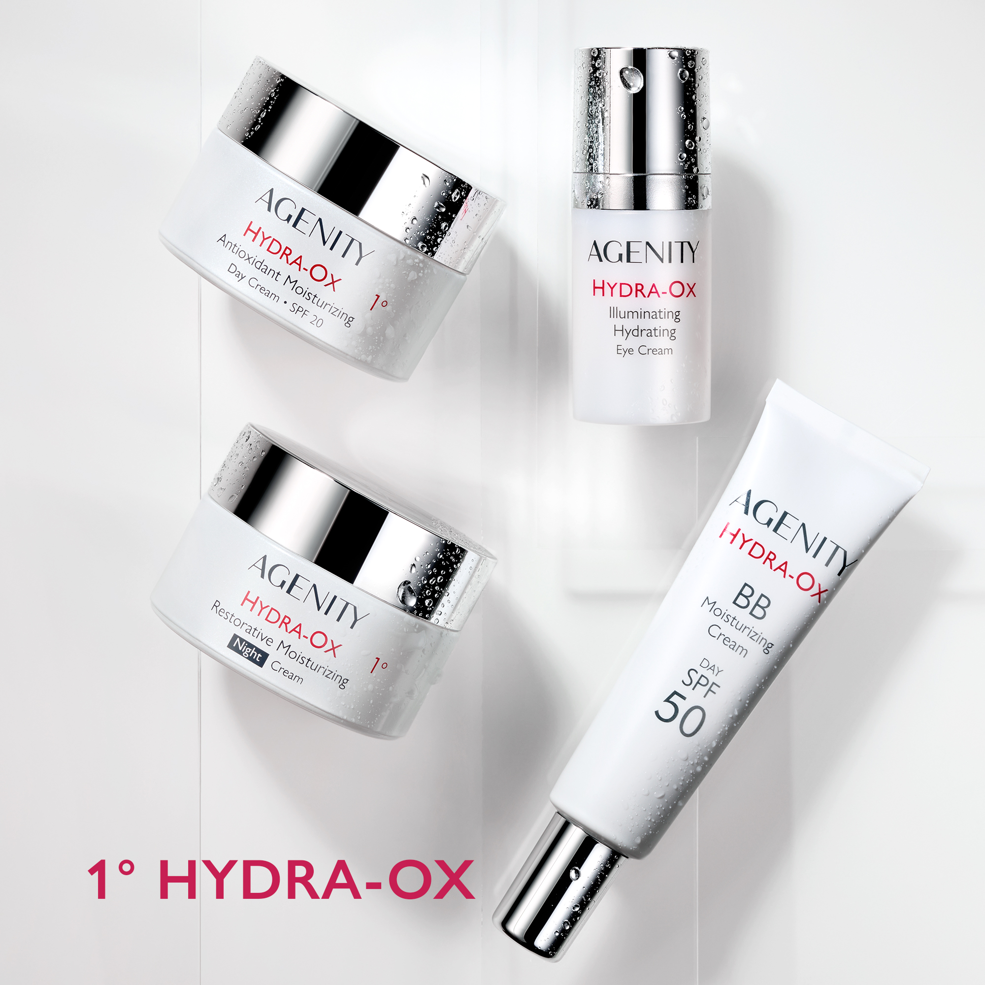 Agenity Hydra-Ox 1°, Krem nawilżający antyoksydacyjny na dzień SPF 20, 50 ml