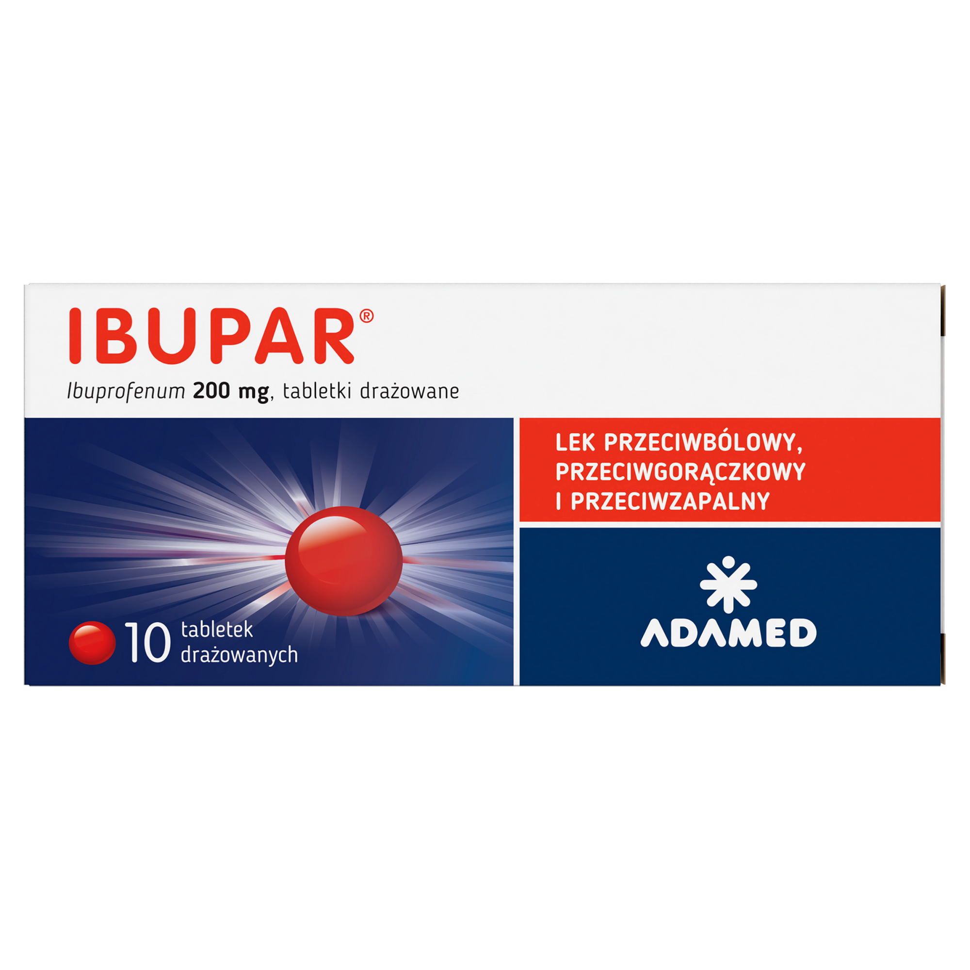 IBUPAR - 10 tabletek zdjęcie