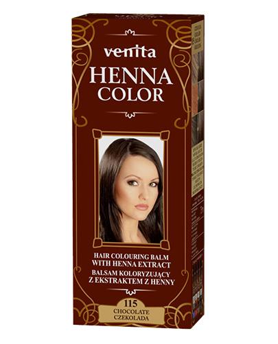 VENITA Henna Color Balsam Koloryzujący nr 115 Czekolada, 75 ml zdjęcie