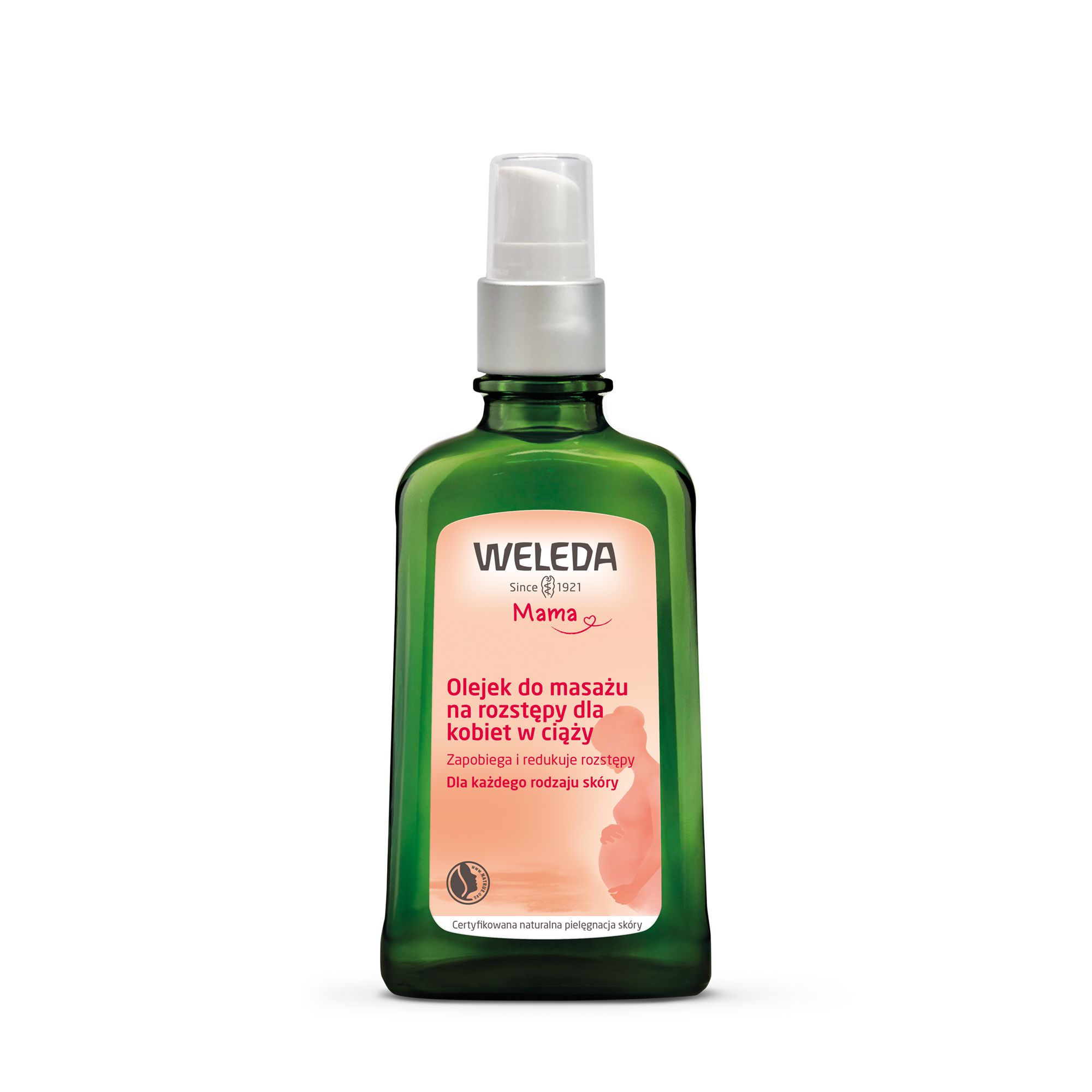 Weleda Mama olejek do masażu na rozstępy dla kobiet w ciąży 100 ml zdjęcie