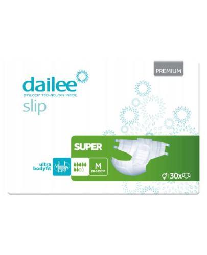 Dailee Slip Premium pieluchomajtki super M 30 sztuk zdjęcie