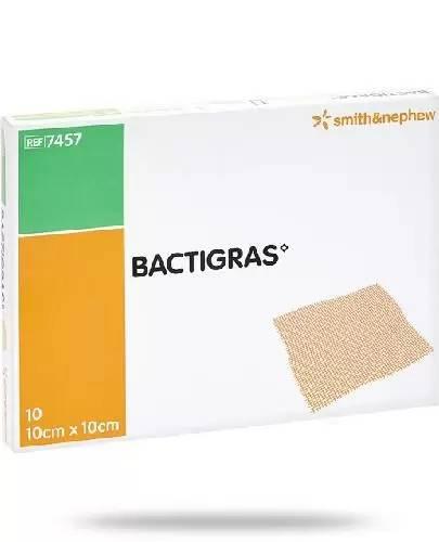 Bactigras opatrunek parafinowy jałowy 10 cm x 10 cm, 10 sztuk zdjęcie