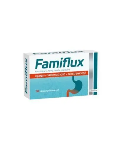 Famiflux 20 mg, tabletki powlekane, 30 sztuk zdjęcie