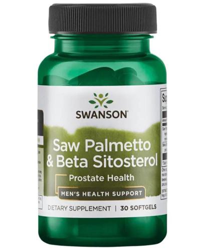 Swanson Saw Palmetto & Beta Sitosterol - 30 kapsułek zdjęcie