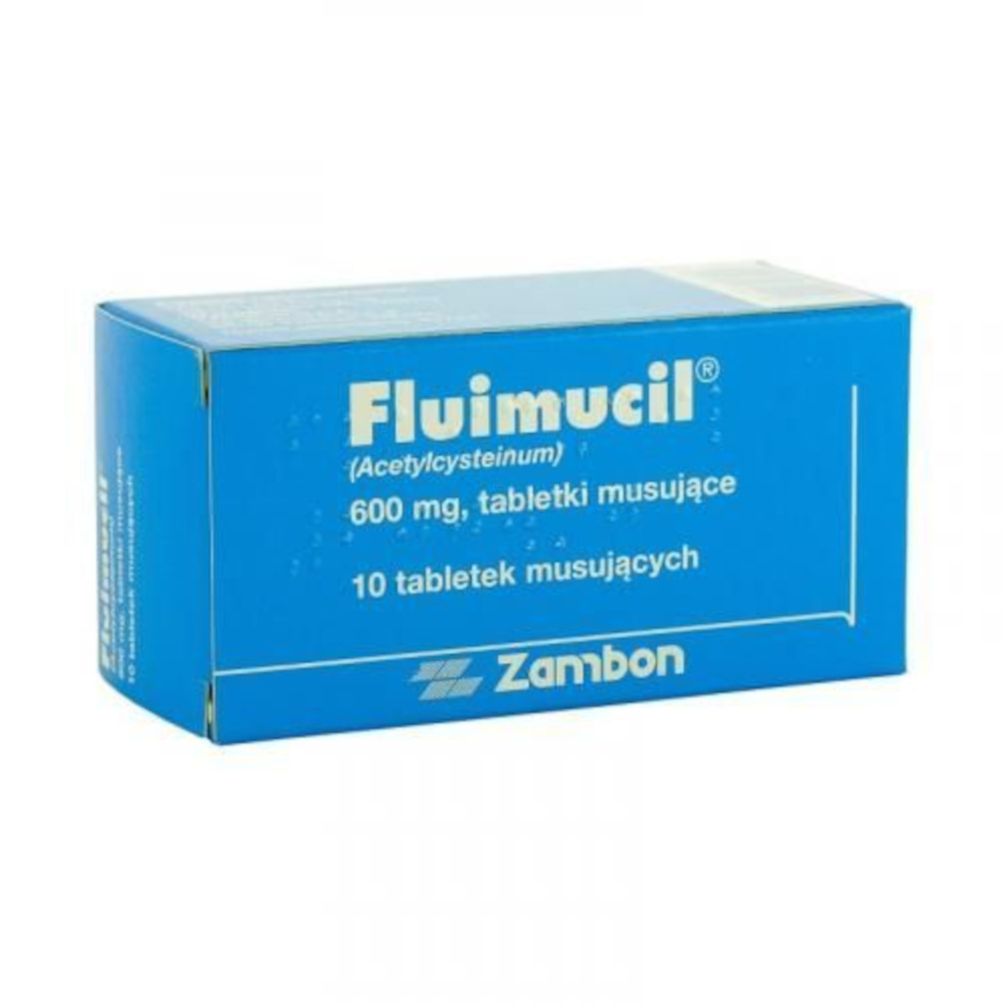 Fluimucil Forte (Fluimucil) 600 mg 10 tabletek musujących