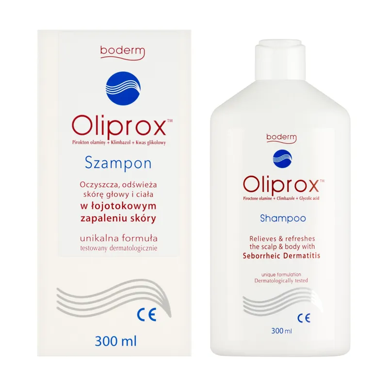 Oliprox Szampon przeciwłupieżowy na Łzs, łupież i grzybicę skóry, 300 ml zdjęcie