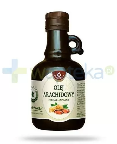 Oleofarm Olej arachidowy nierafinowany - 250 ml  zdjęcie