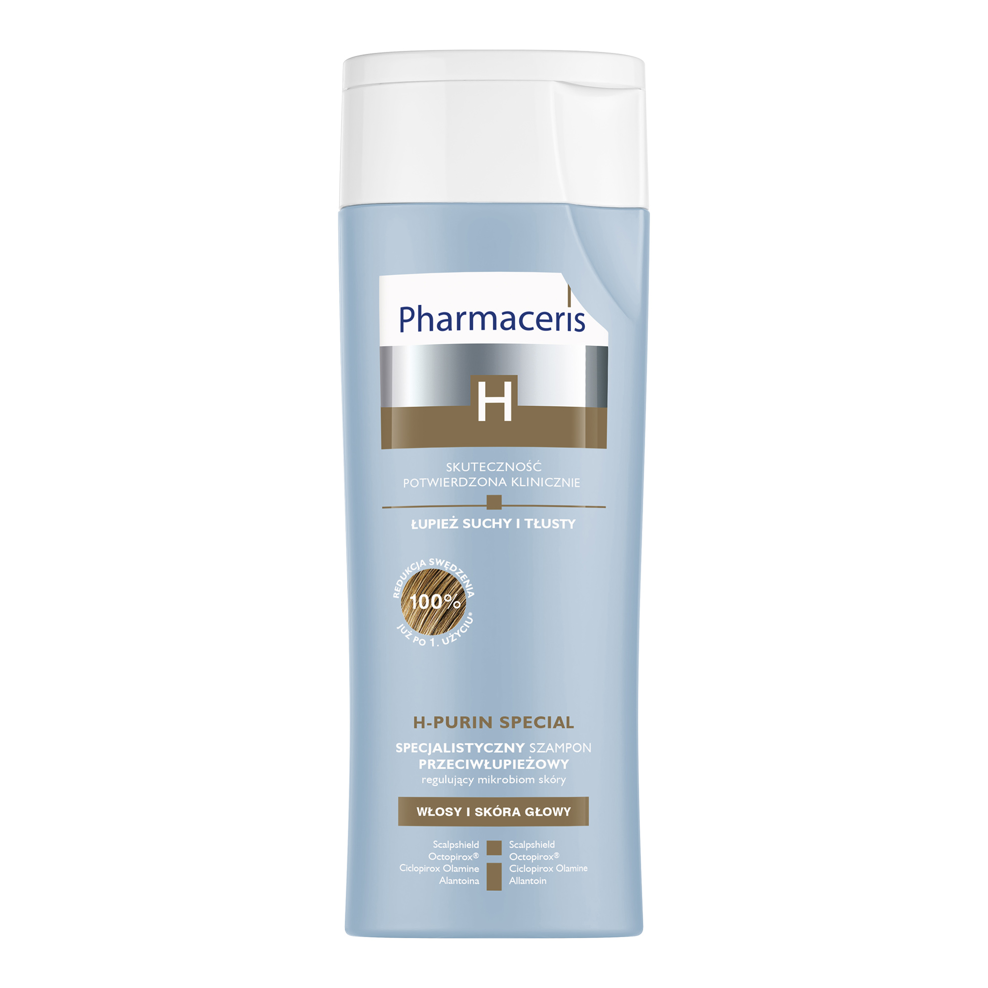 Pharmaceris H Purin Special, szampon przeciwłupieżowy, łupież suchy i tłusty, 250 ml zdjęcie