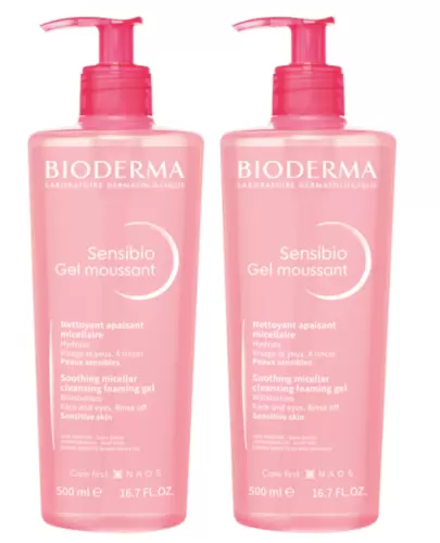 Bioderma Sensibio Gel moussant łagodzący żel micelarny 2 x 500 ml zdjęcie
