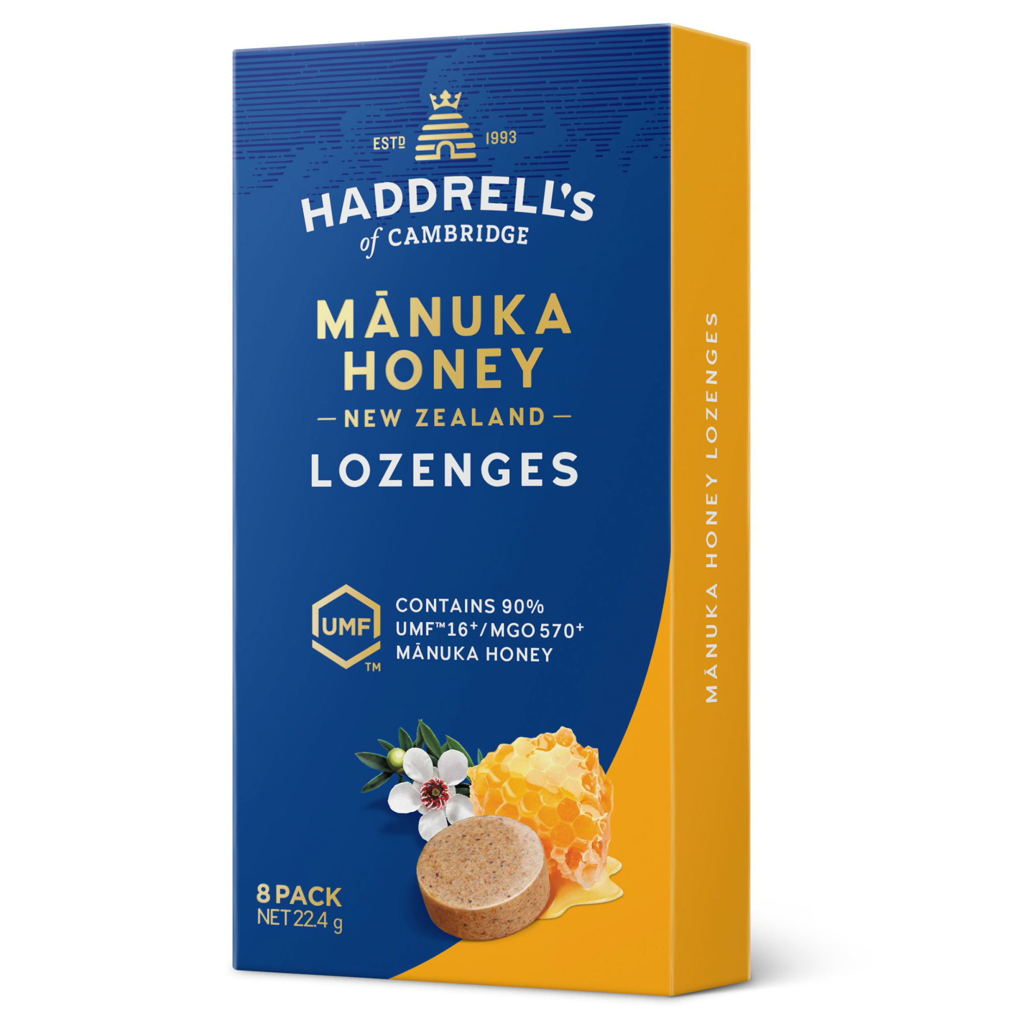 Haddrell's Original, Pastylki do ssania MGO570+, 22,4 g (8 sztuk) zdjęcie