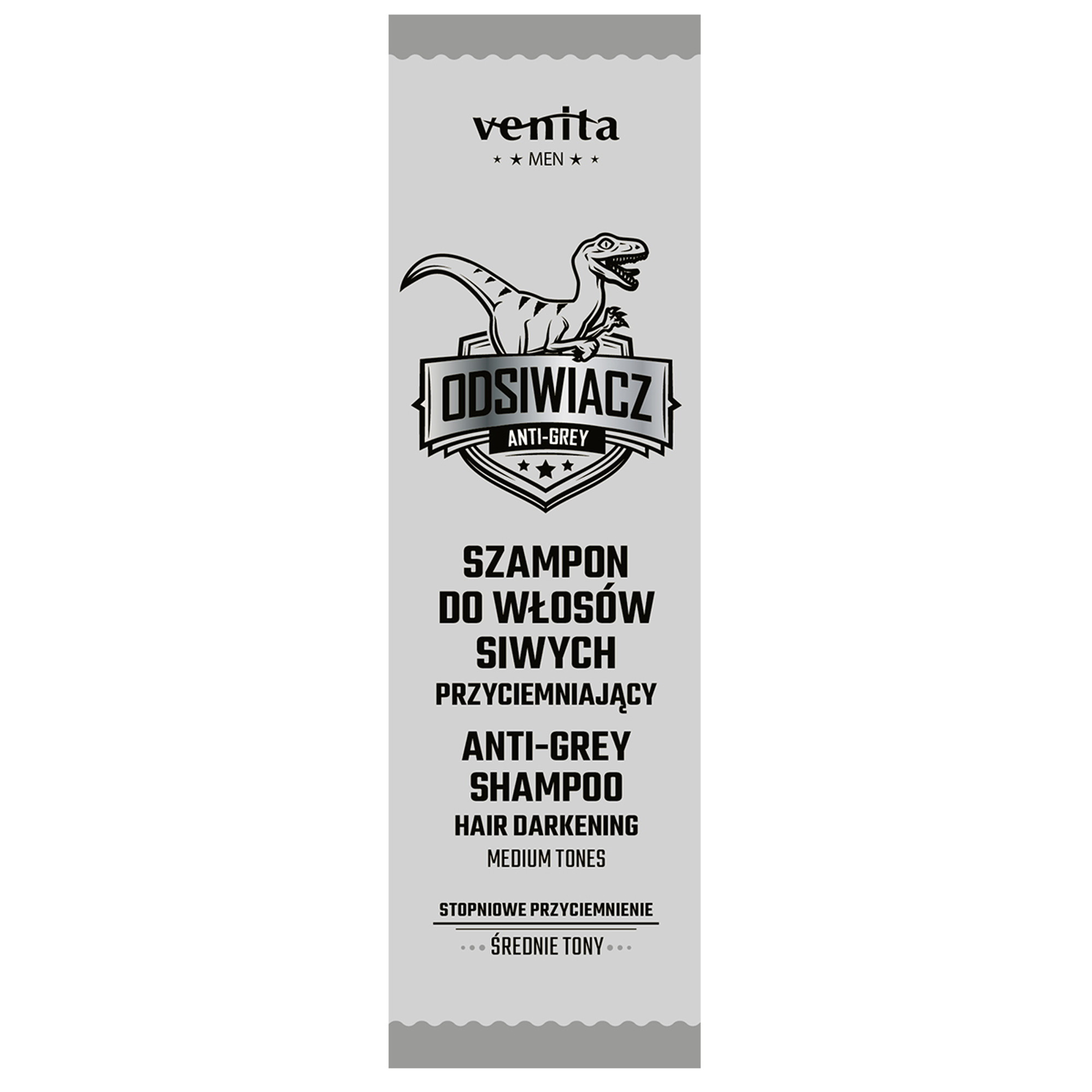 Venita Men, odsiwiacz szampon średnie tony, 200 ml zdjęcie