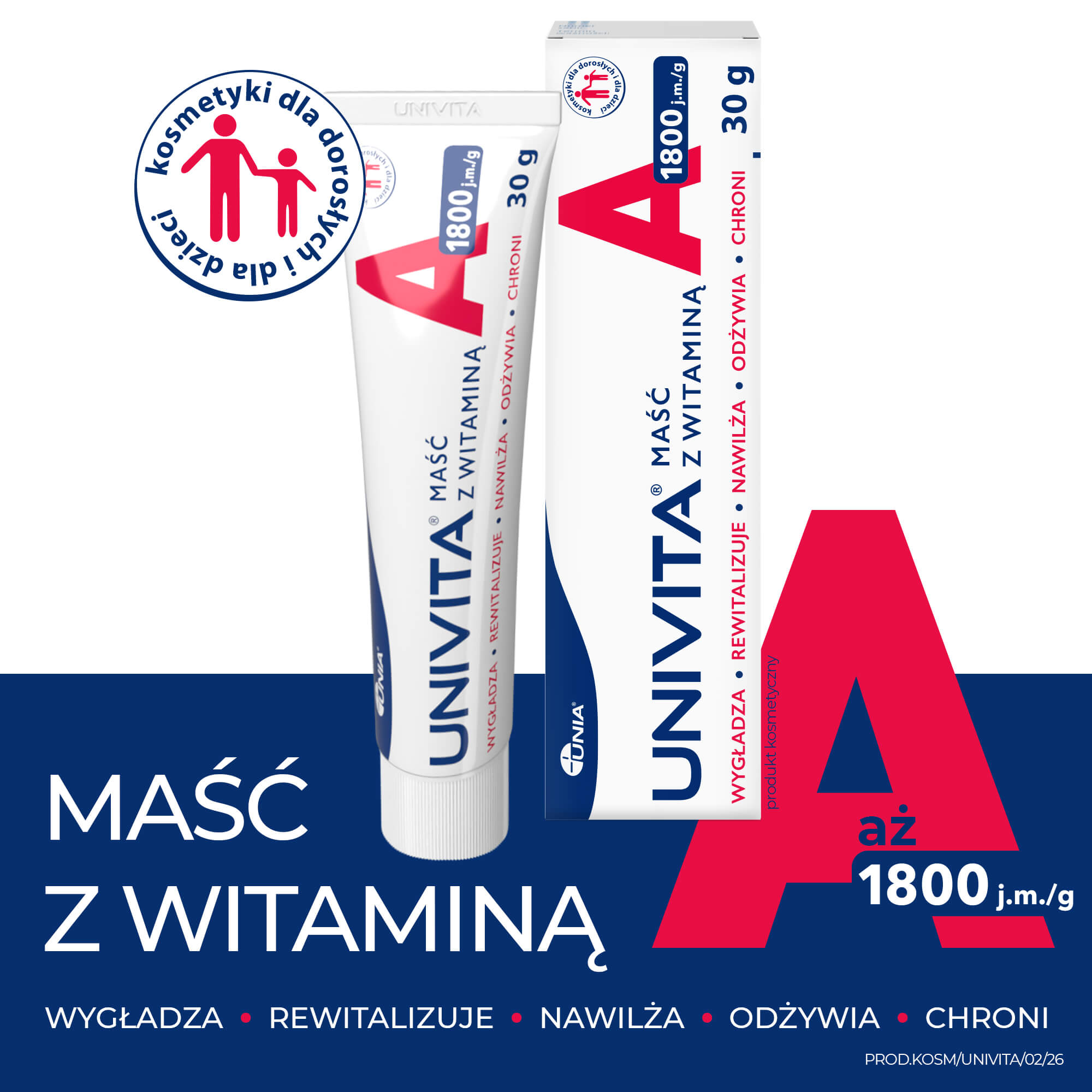 UNIVITA maść z witaminą A, 30 g