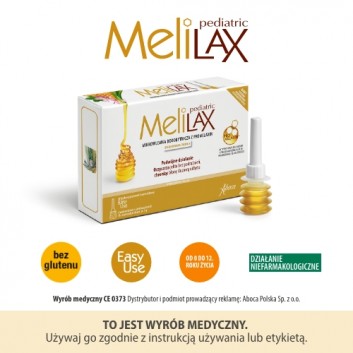 Melilax Pediatric mikrowlewka dla dzieci 6 sztuk