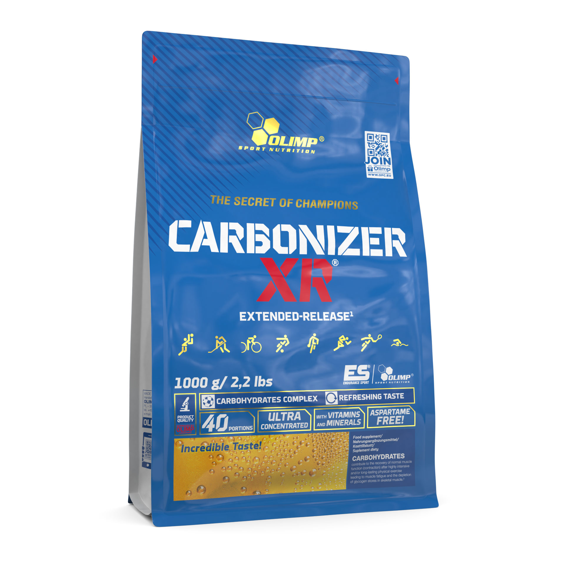 Olimp, Carbonizer XR truskawka 1000 g zdjęcie