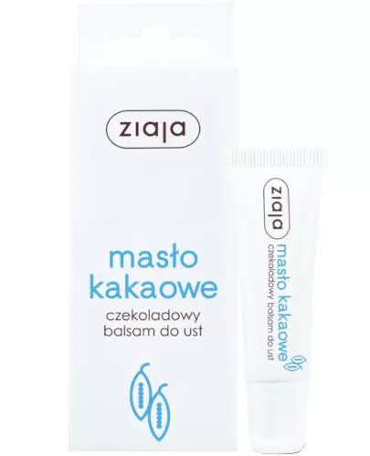 Ziaja Masło Kakaowe czekoladowy balsam do ust 10 ml zdjęcie