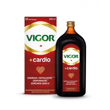 Vigor+ Cardio preparat witaminowy w płynie 1000 ml