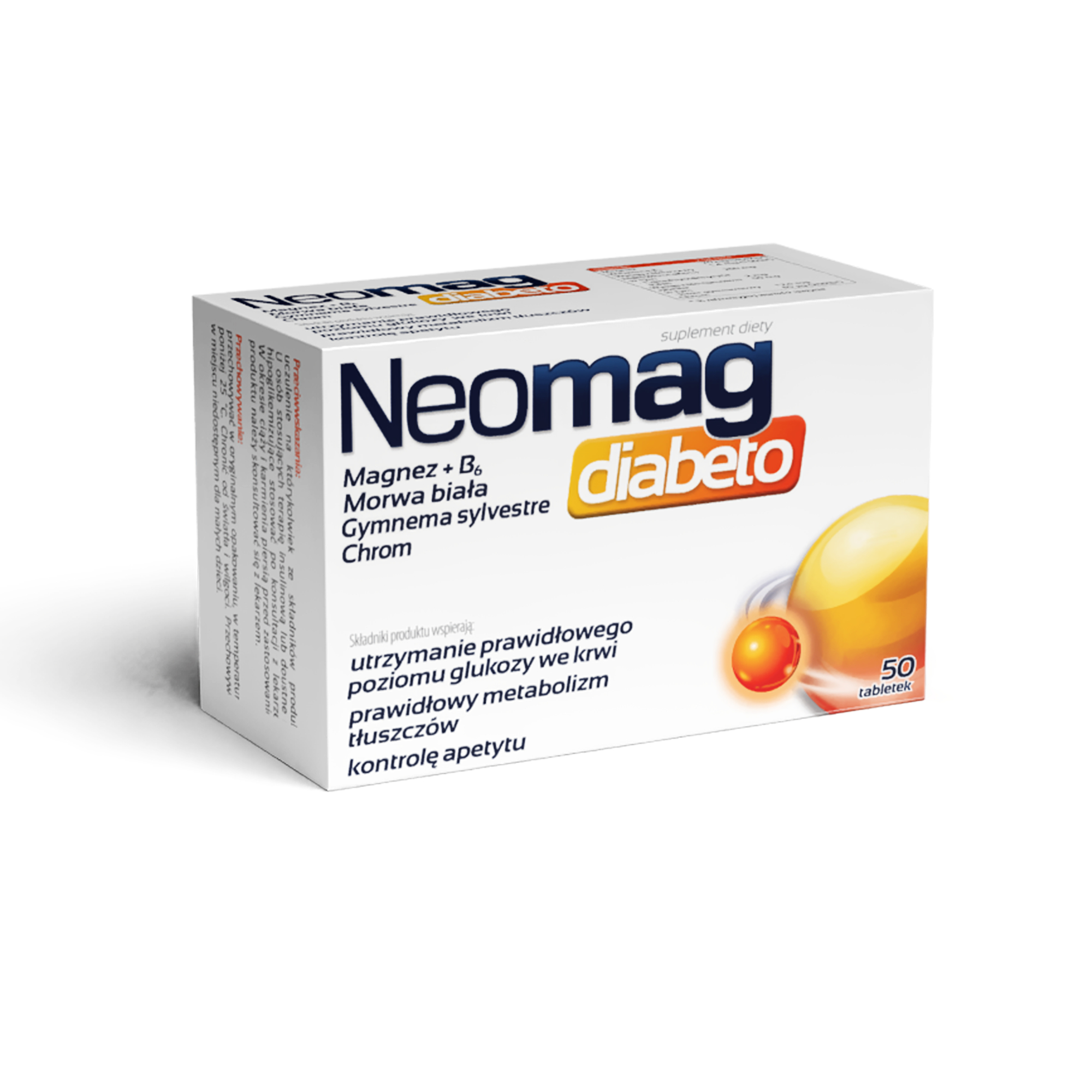 Neomag diabeto, tabletki, 50 sztuk zdjęcie