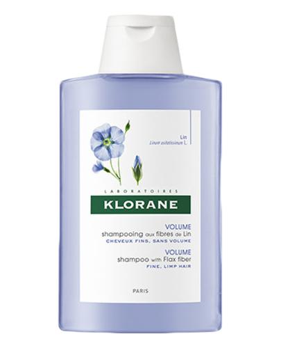 Klorane Szampon z Organicznym Lnem, 200 ml, cena, opinie, skład zdjęcie