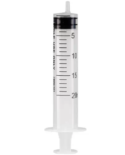 Metier sterylna strzykawka trzyczęściowa 20 ml zdjęcie