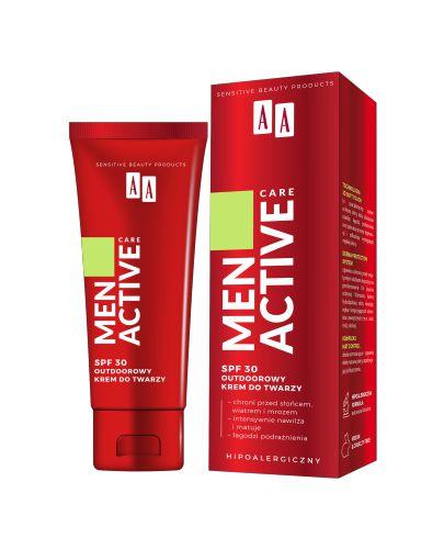 AA MEN ACTIVE CARE krem do twarzy SPF30, 50 ml zdjęcie