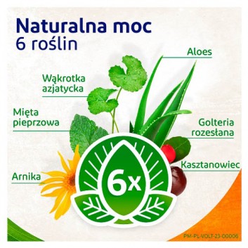 VoltaNatura kojący roślinny żel na napięte mięśnie 50 ml