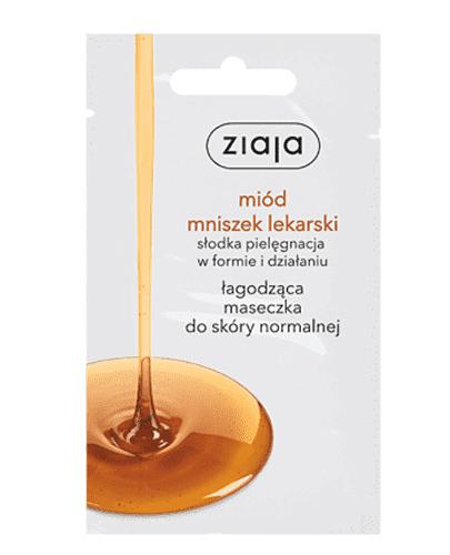 ZIAJA Miód i mniszek lekarski łagodząca maseczka, 7 ml  zdjęcie