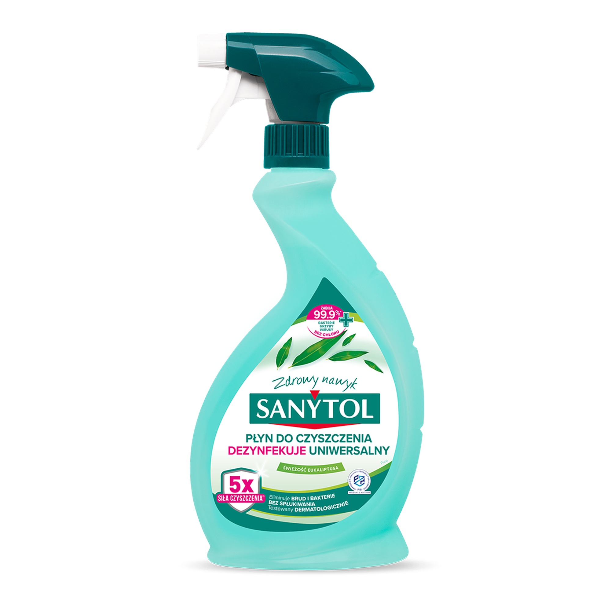 Sanytol Spray uniwersalny do czyszczenia i dezynfekcji o zapachu eukaliptusa, 500 ml zdjęcie