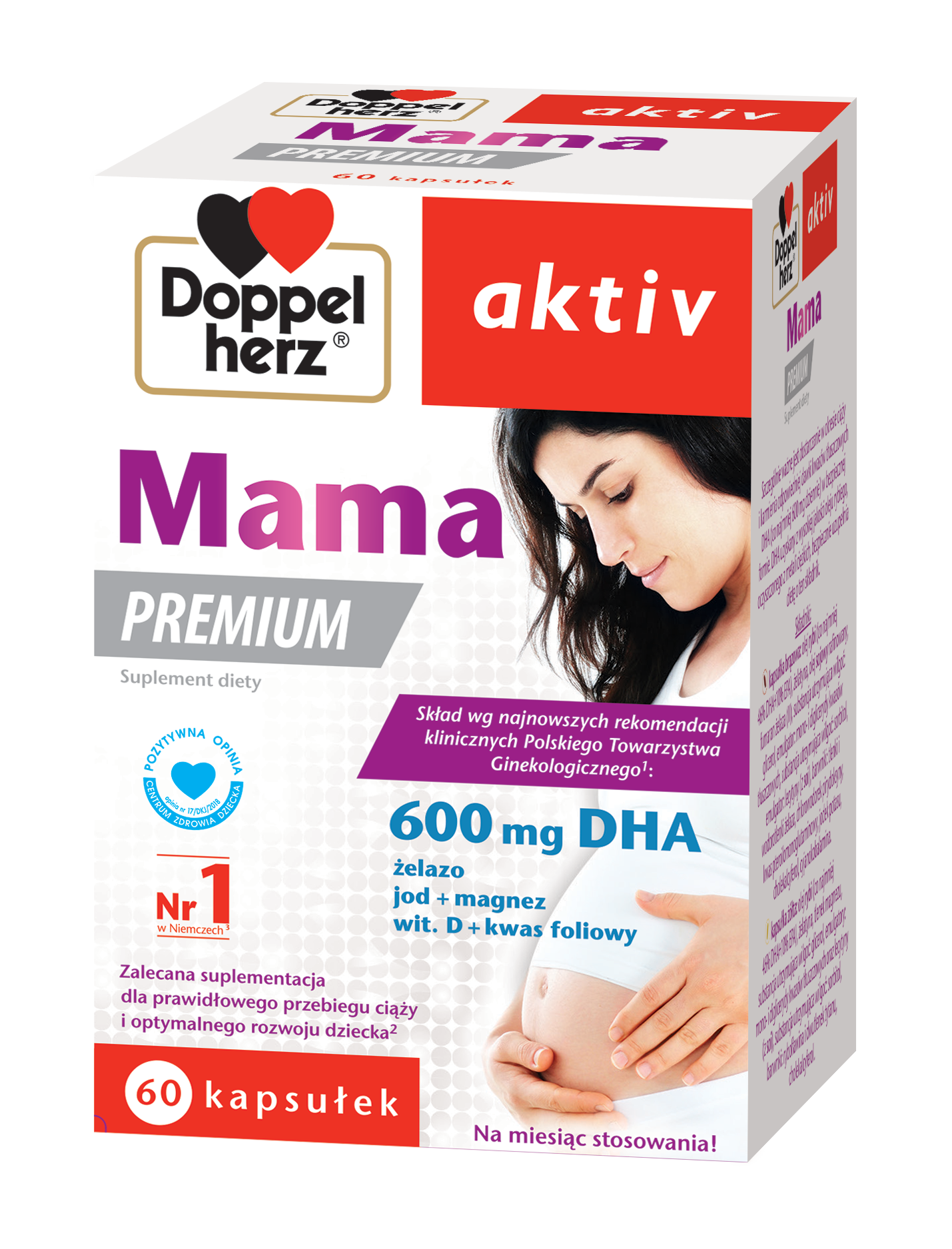 Doppelherz Aktiv Mama Premium, kapsułki, 60 sztuk zdjęcie