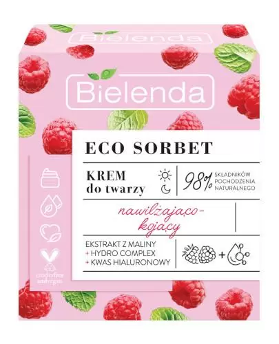 Bielenda Eco Sorbet Malina krem nawilżająco-kojący 50 ml zdjęcie
